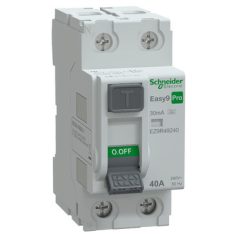   SCHNEIDER EASY9 PRO Áram-védőkapcsoló, A osztály, 2P, 40A, 30mA EZ9R49240