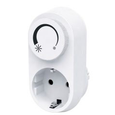   Földelt köztes csatlakozóaljzat, fényerőszabályzóval LED-hez 0020270112 (6032H )