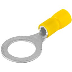   Tracon 6mm2, M8, (d1=3,4mm, d2=8,4mm), PVC SSZ8 Szigetelt szemes saru, ónozott elektrolitréz, sárga 5997374101172