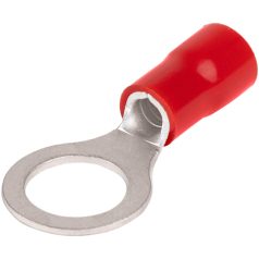   Tracon 10mm2, M12, (d1=4,7mm, d2=13mm), PVC PSZ10-12 Szigetelt szemes saru, ónozott elektrolitréz, piros 5997374101240