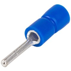   Tracon 2,5mm2, (l1=12mm, d1=2,3mm), PVC KCS Szigetelt csapos saru, ónozott elektrolitréz, kék 5997374101523