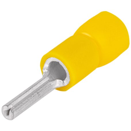 Tracon 6mm2, (l1=13mm, d1=3,5mm), PVC SCS Szigetelt csapos saru, ónozott elektrolitréz, sárga 5997374101530