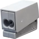 Tracon In: 1-2,5mm2; Out: 0,5-2,5mm2, 24A, 400VAC, 3P OLC21 2 vezetékes csillárkapocs 5997374215633