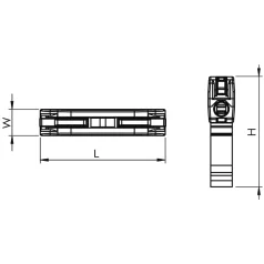   Tracon 0,5-4mm2, 32A, 400VAC 1P OVOKT11 Csavar nélküli vezetékösszekötő, toldó, nyitható, átlátszó 5997374224956