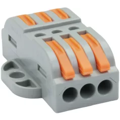   Tracon 0,5-4mm2, 32A, 400VAC 3P OVOFT33 Csavar nélküli vezetékösszekötő, toldó, nyitható 5997374224901