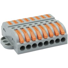   Tracon 0,5-4mm2, 32A, 400VAC 8P OVOFT88 Csavar nélküli vezetékösszekötő, toldó, nyitható 5997374224949