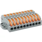 Tracon 0,5-4mm2, 32A, 400VAC 10P OVOFT1010 Csavar nélküli vezetékösszekötő, toldó, nyitható 5997374225038