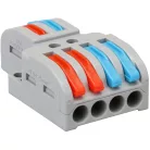 Tracon 0,5-4mm2, 32A, 400VAC 2P OVO2P24 Többpólusú csavar nélküli vezetékösszekötő, nyitható 5997374224840