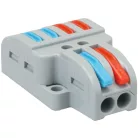 Tracon 0,5-4mm2, 32A, 400VAC 2P OVO2P24 Többpólusú csavar nélküli vezetékösszekötő, nyitható 5997374224840