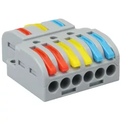  Tracon 0,5-4mm2, 32A, 400VAC 3P OVO3P36 Többpólusú csavar nélküli vezetékösszekötő, nyitható 5997374224864
