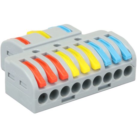 Tracon 0,5-4mm2, 32A, 400VAC 3P OVO3P39 Többpólusú csavar nélküli vezetékösszekötő, nyitható 5997374224871