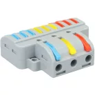 Tracon 0,5-4mm2, 32A, 400VAC 3P OVO3P39 Többpólusú csavar nélküli vezetékösszekötő, nyitható 5997374224871