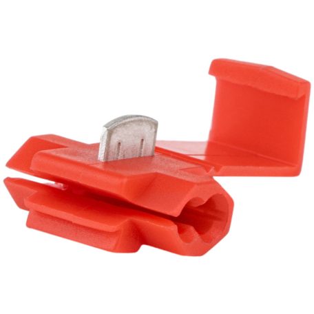 Tracon 0,5-1mm2, 50VDC, max. 10 A PL Késes leágaztató (PVC), ónozott elektrolitréz, piros 5997374101813