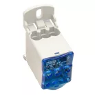 Tracon 3×16(16)mm2 / 4×10(6)mm2, 1000VAC/DC, 80A FLSO16 Fővezetéki leágazó sorkapocs nyitható fedéllel 5997374192491
