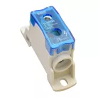Tracon 1×95(70)mm2 / 1×95(70)mm2, 1000VAC/DC, 250A FLSOT95 Moduláris toldó kapocs nyitható fedéllel 5997374210997