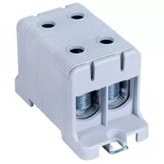   Tracon 16-95mm2, max. 1000VAC/1500VDC, max.245A FLEAL-95/2 Főáramköri leágazó kapocs, sínre/felületre, szürke 5997374217163