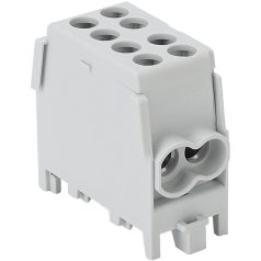   Tracon 2.5-25mm2, max. 1000VAC/DC, max.101A FLECU-25-16-2 Főáramköri leágazó kapocs, sínre szerelhető, szürke 5997374224499