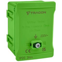   Tracon 2x35mm2 / 3x35mm2, 690VAC, 100A FSK35Z Fővezetéki sorozatkapocs, plombálható, zöld 5997374168472