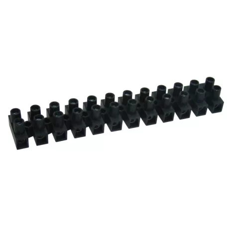 Tracon 2,5mm2, 450VAC, 16A, PP SF3A-H Flexibilis sorozatkapocs, H profil, 12 tag, fekete 5997374104586