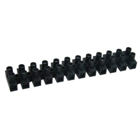Tracon 16mm2, 450VAC, 63A, PP SF30A-H Flexibilis sorozatkapocs, H profil, 12 tag, fekete 5997374174985