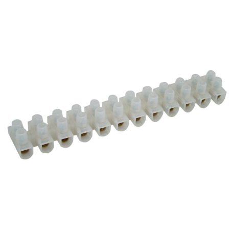 Tracon 4mm2, 450VAC, 25A, PP S5A-H-L Flex. nyomólemezes sorozatkapocs, H profil, 12 tag, natúr 5997374175029