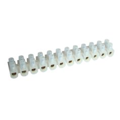   Tracon 10mm2, 450VAC, 50A, PE S15A-U Flexibilis sorozatkapocs, U profil, 12 tag, natúr 5997374104548