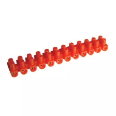  Tracon 10mm2, 450VAC, 50A, PE SP15A-U Flexibilis sorozatkapocs, U profil, 12 tag, piros 5997374104692