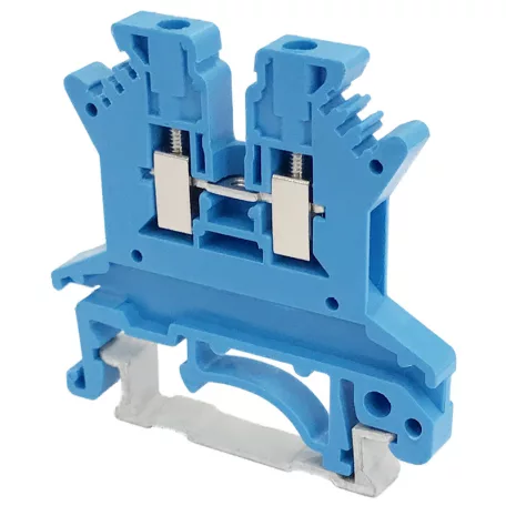 Tracon 500V 17.5A 0.14-1.5 mm2 TSKA1,5-K Nullavezető ipari sorozatkapocs, csavaros, sínre, kék 5997374206884