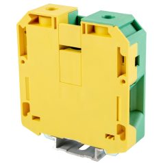   Tracon 1000V 192A 16-95 mm2 TSKA70JD Védővezető ipari sorozatkapocs, csavaros, sínre, zöld/sárga 5997374206709