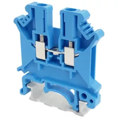   Tracon 0,2-2,5mm2, 800VAC, 32A TSKA2,5-K Nullavezető ipari sorozatkapocs, csavaros, sínre, kék 5997374143974