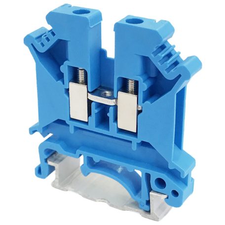 Tracon 0,2-4mm2, 800VAC, 41A TSKA4-K Nullavezető ipari sorozatkapocs, csavaros, sínre, kék 5997374144001