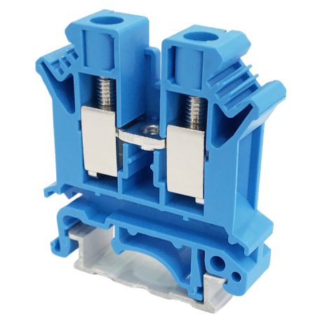 Tracon 0,5-10mm2, 800VAC, 76A TSKA10-K Nullavezető ipari sorozatkapocs, csavaros, sínre, kék 5997374143943