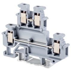   Tracon 500V 24A 0.2-4 mm2 TSKA2,5/2S Emeletes ipari sorozatkapocs,csavaros, sínre, szürke 5997374206723