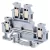 Tracon 500V 24A 0.2-4 mm2 TSKA2,5/2S Emeletes ipari sorozatkapocs,csavaros, sínre, szürke 5997374206723