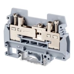   Tracon 0,5-6mm2, 400VAC, 57A TSKA6S Mérő ipari sorozatkapocs, csavaros, sínre, szürke 5997374118521