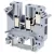 Tracon 0,2-4mm2, 500VAC, 32A TSKA4/3 Háromkapcsos ipari sorozatkapocs, csavaros, sínre, szürke 5997374118545