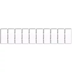   Tracon TSKA2,5.., J5 Jelölőlapka TSKA, TSKB sorozatkapocshoz, (10 modul), W=5mm 5997374119092