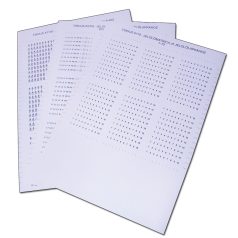   Tracon 28×X/01-X/01-X/03...X/100 TSKAJ10-X1100 Jelölőmatrica J10 jelölőlapkához (1db A4-es ív) 5997374181426