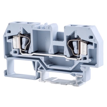 Tracon 800V 41A 0.2-6 mm2 2P TSKC6 Fázisvezető ipari sorozatkapocs, rugós, sínre, szürke 5997374207362