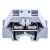 Tracon 400V 18A 0.08-1.5 mm2 2P TSKD1,5 Mini rugós ipari sorozatkapocs, csavarral rögzíthető, szürke 5997374207829