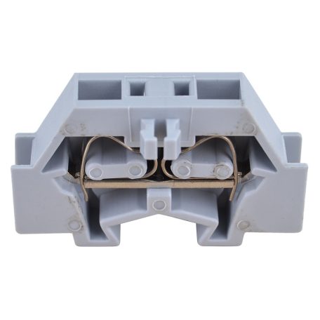 Tracon 500V 24A 0.08-2.5 mm2 2P TSKD2,5 Mini rugós ipari sorozatkapocs, csavarral rögzíthető, szürke 5997374207867