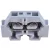 Tracon 690V 24A 0.08-4 mm2 2P TSKD4 Mini rugós ipari sorozatkapocs, csavarral rögzíthető, szürke 5997374207898