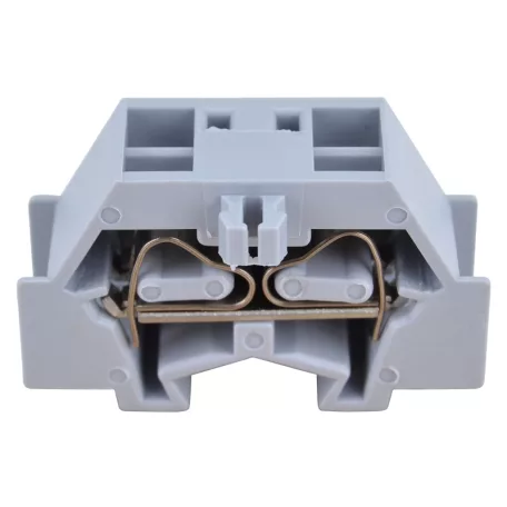 Tracon 500V 24A 0.08-2.5 mm2 2P TSKD2,5D Mini rugós ipari sorozatkapocs, csavarral rögzíthető, szürke 5997374207935