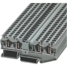   Tracon 0,2-4mm2, 800VAC, 40A TSKB4/4K Négykapcsos ipari sorozatkapocs, rugós, sínre, kék 5997374144308