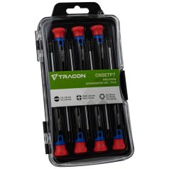   Tracon 7pcs CRV CNSETP7 Precíziós csavarhúzó szett 5997374180740