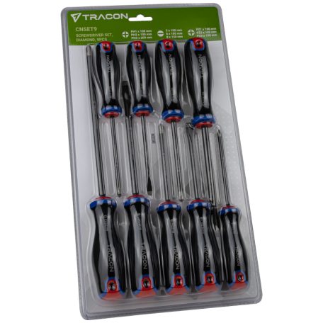 Tracon Diamond, 9pcs CNSET9 Csavarhúzó szett 5997374110761