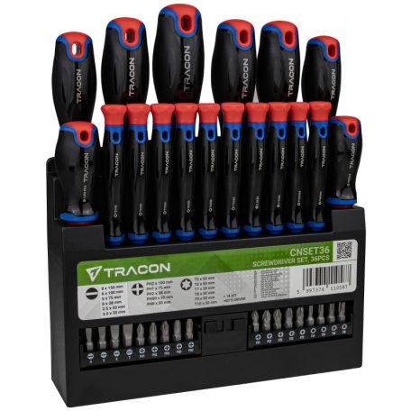 Tracon 36pcs CNSET36 Csavarhúzó szett 5997374110587