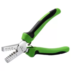   Tracon 0,25-2,5mm2 9102-LT Présszerszám szigeteletlen,-szigetelt és iker érvéghüvelyhez 5997374160483