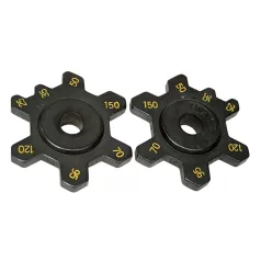   Tracon 25-150mm2 HX150B-FEJ Présbélyeg HX150B présszerszámhoz, hatszögletű profil 5997374105002