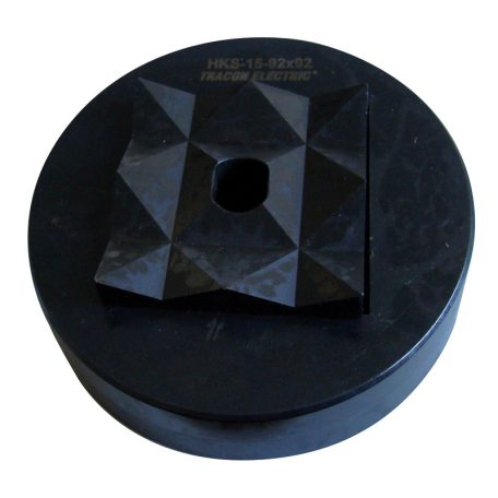 Tracon D=92×92 HKS-15-92X92 Kivágó szerszámfej 96×96mm keretméretű táblaműszerekhez 5997374176835